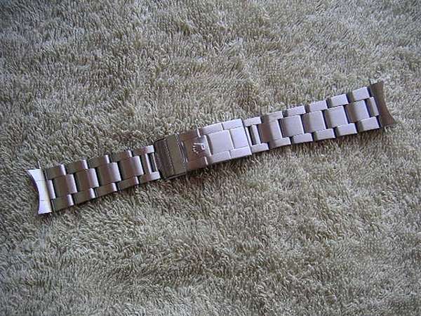 ロレックス サブマリーナ用 20mmブレス Ref.93150 溝なし 6コマ+5コマ