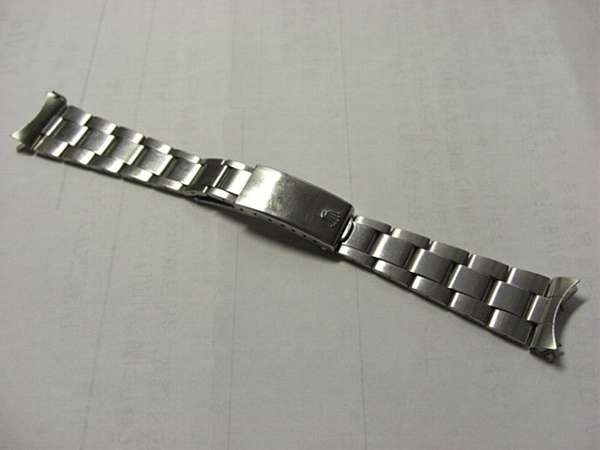 ロレックス 巻きブレス 19mm 12コマ ライト研磨洗浄済み | アンティー