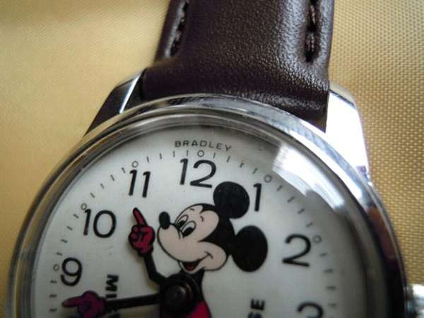 ブラッドレイ BRADLEY 1960年代 ミッキーマウス スイス製 アンティーク