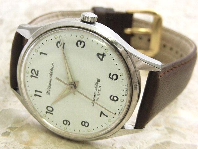 シチズンホーマー 鉄道時計 昭和44年 国鉄 21石 手巻き | アンティー