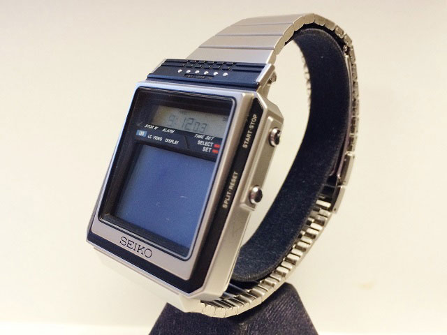 セイコー 世界初テレビ付き腕時計 テレビウオッチ TV-WATCH 1stモデル