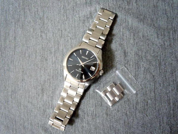 セイコー グランドセイコー SBGX007 貴重なネイビー文字盤 参考定価