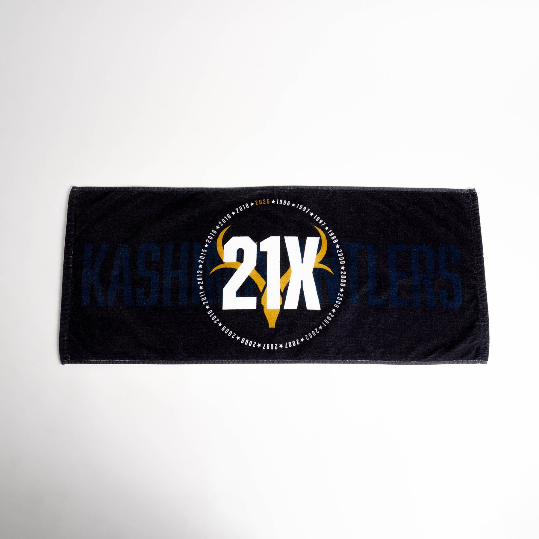 25J1リーグ優勝記念フェイスタオル（21X）【予約】 – 鹿島