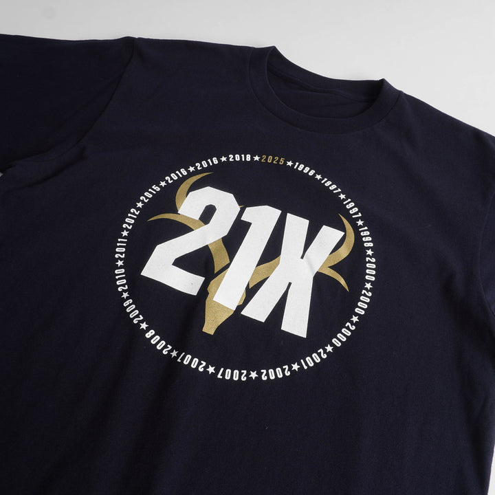 25J1リーグ優勝記念Tシャツ（21X）【予約】 – 鹿島アントラーズFC