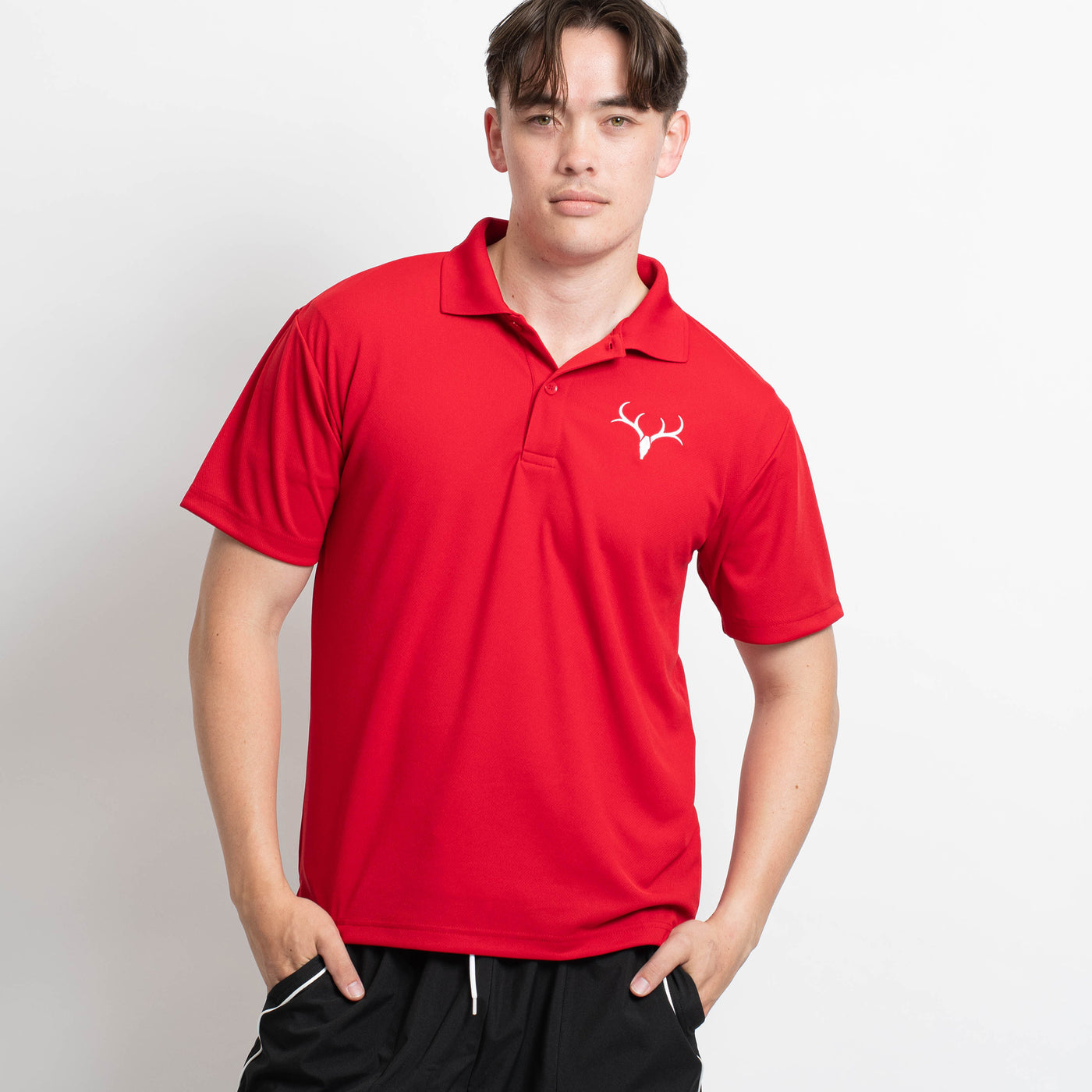 Antlersロゴ ポロシャツ（エンジ） – 鹿島アントラーズFC - 公式