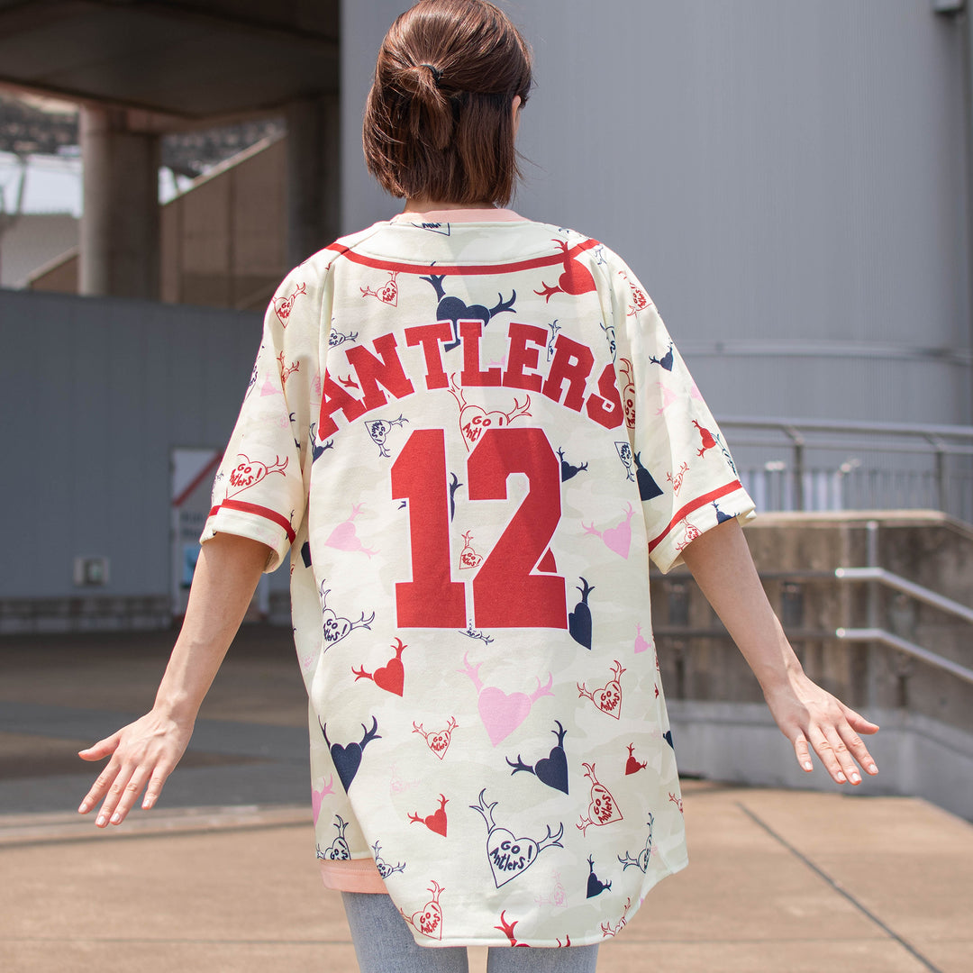 tsuno heart ベースボールシャツ（12ANTLERS） – 鹿島アントラーズFC