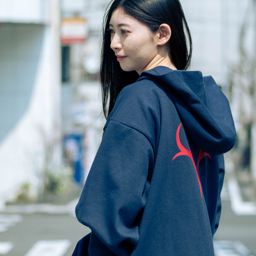 フーディー（カレッジロゴ）ネイビー – 鹿島アントラーズFC - 公式