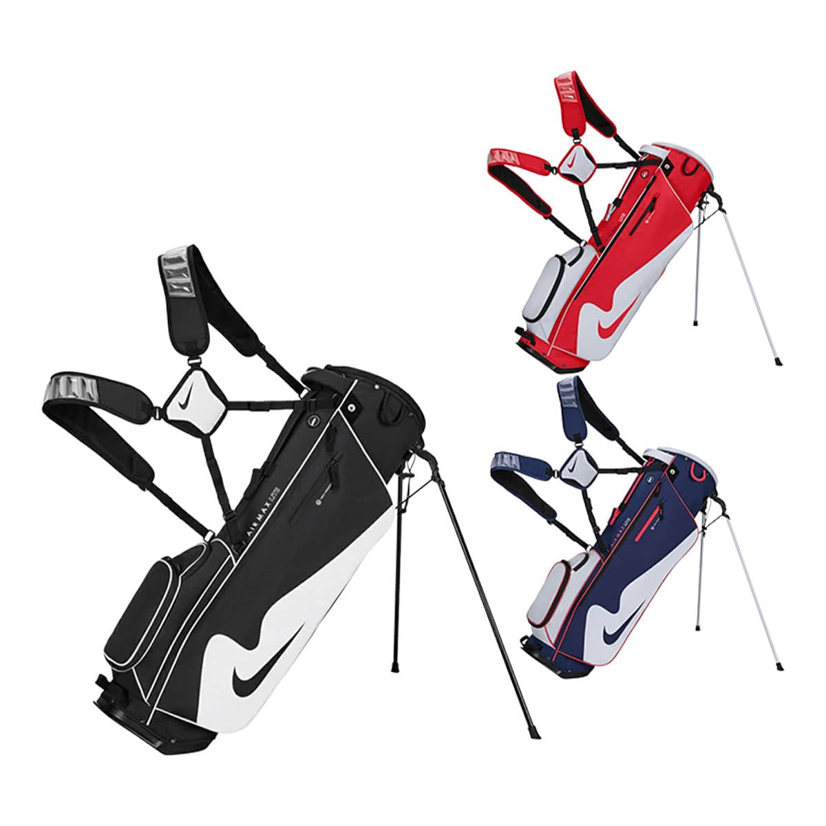 ナイキ ゴルフ 9.0型 エアマックス ライト スタンド キャディバッグ