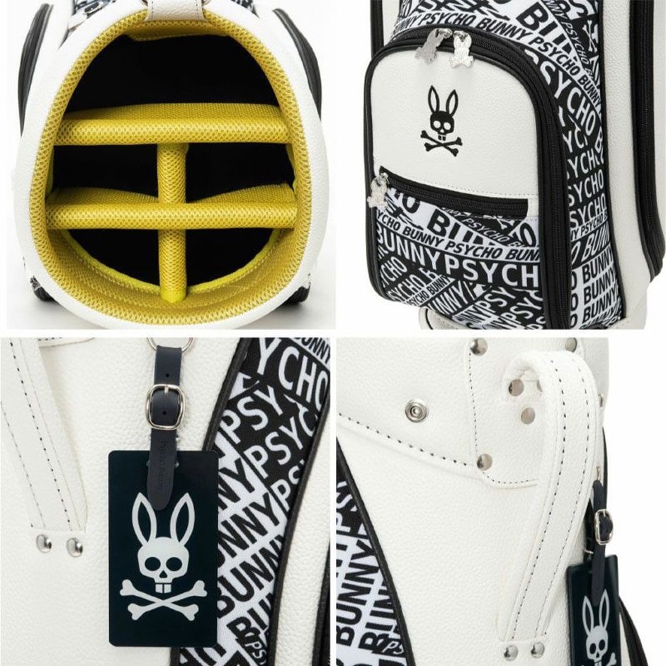 サイコバニー Psycho Bunny カートキャディバッグ FLAGSHIP 9.0型