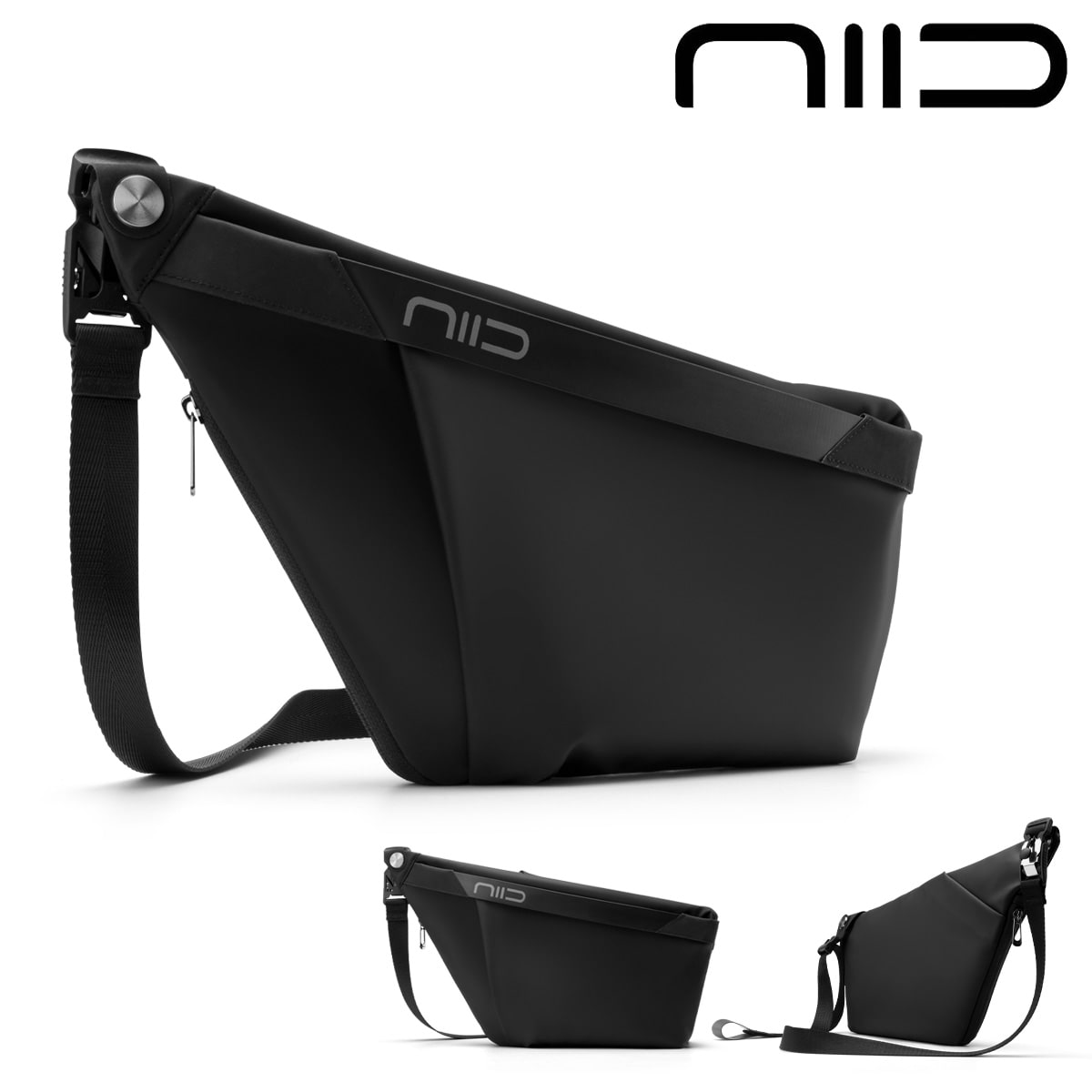 NIID ニード ボディバッグ FINO IV（F4） ブラック(- ブラック