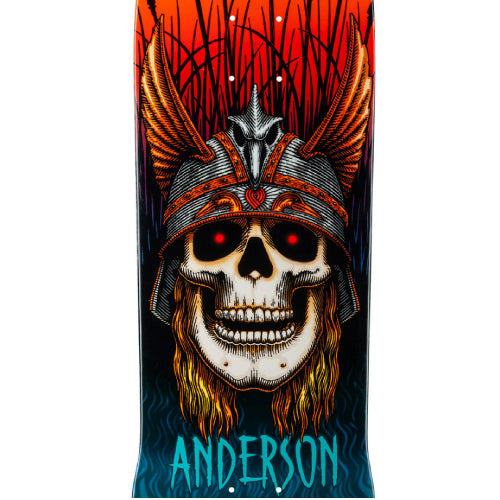 Powell Peralta Flight Anderson Heron Skull Skateboard Deck 8.45