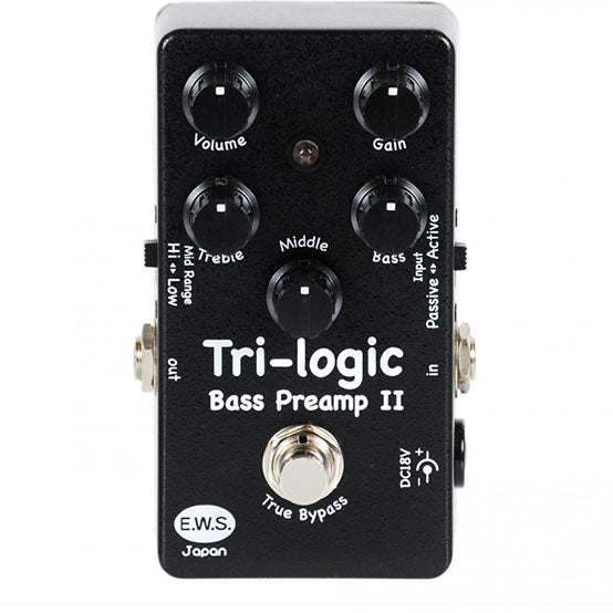 E.W.S. Tri-Logic Bass Preamp 2 – Angel City Guitars