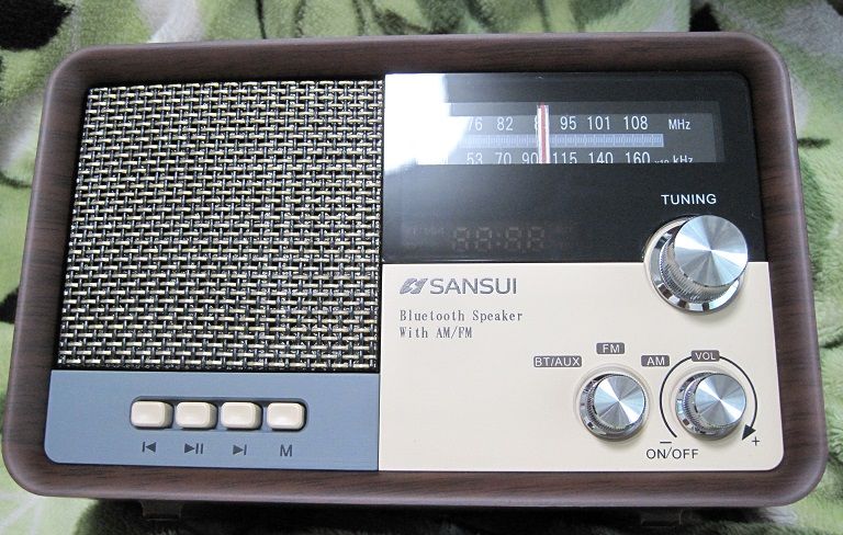 レトロデザインのラジオスピーカー「SANSUI MSR-1」を試す！ | あそぶ