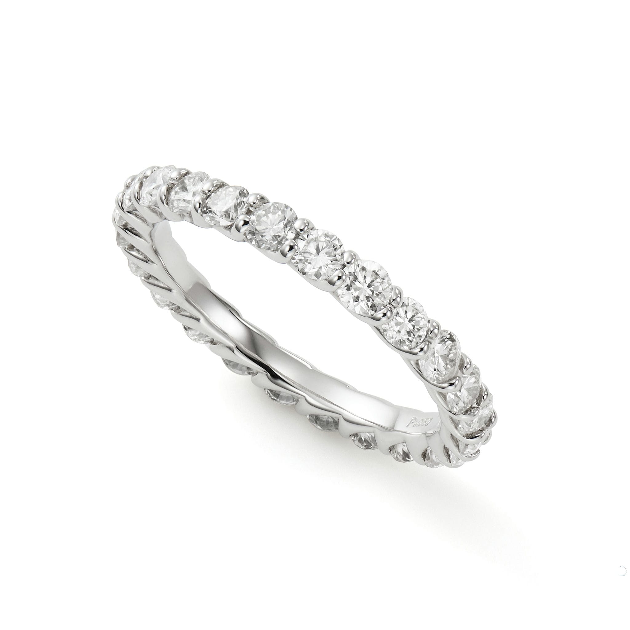 フルエタニティ リング ダイヤモンド 計1.50ct Pt950 プラチナ