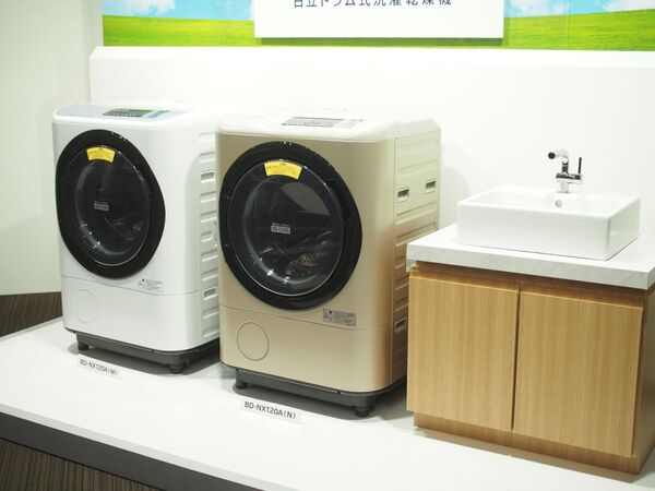 ASCII.jp：日立、毛布4枚ぶちこめる洗濯乾燥機「ヒートリサイクル風