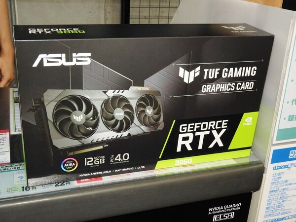 ASCII.jp：3連ファンのLHR版GeForce RTX 3060がASUSから登場