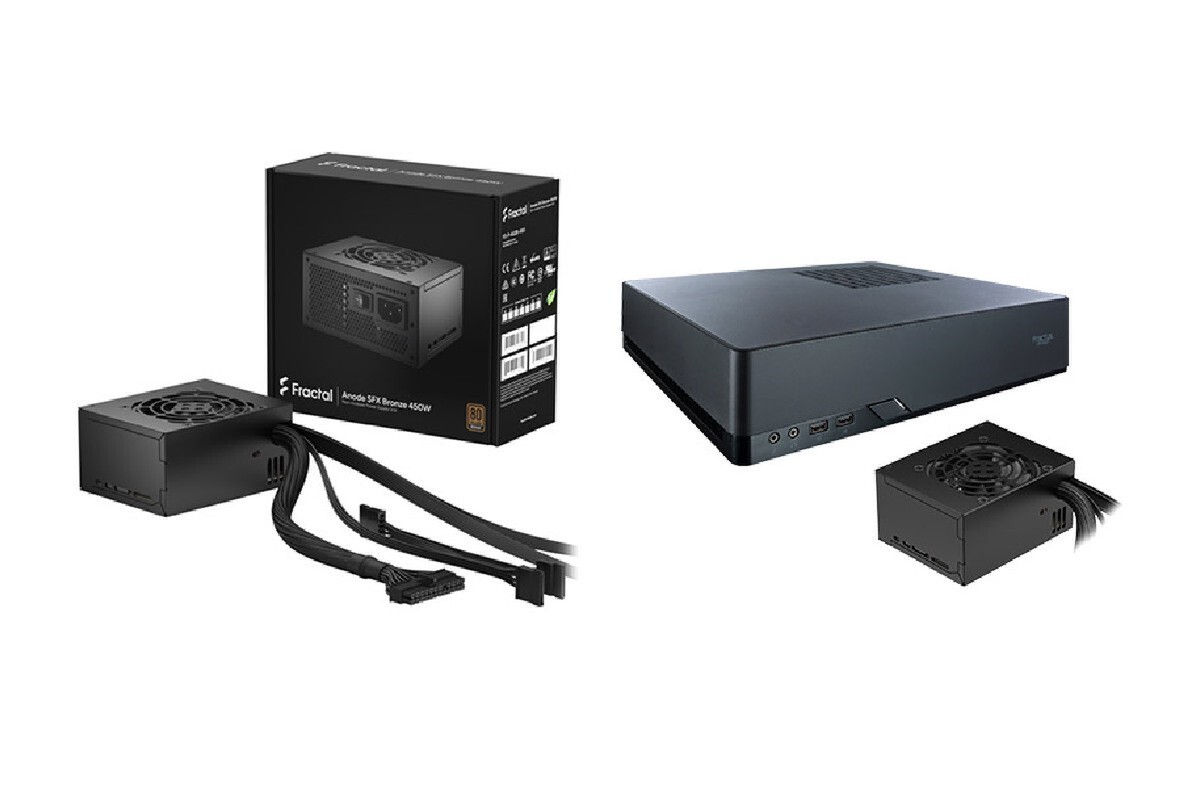 ASCII.jp：Fractal Designから450W SFX電源と同電源を標準搭載した