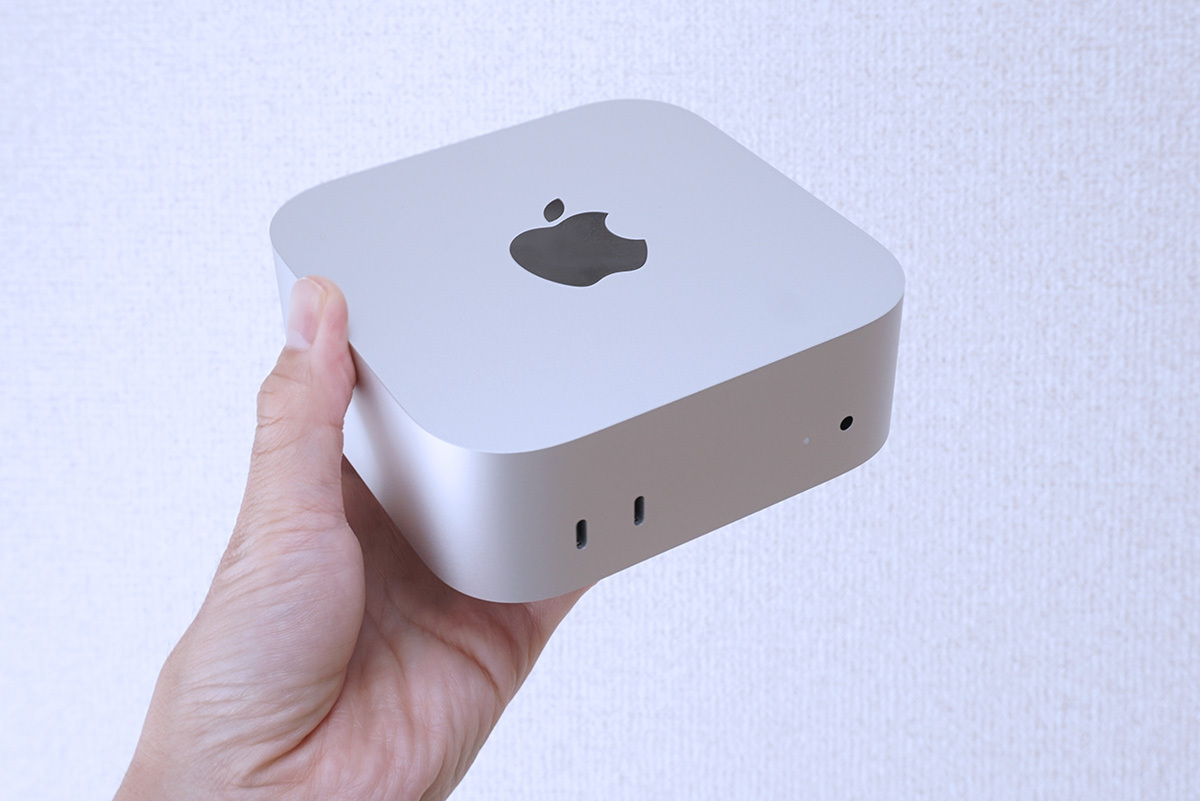 M4搭載「Mac mini」は本当に手のひらサイズでパワフル！ コスパも良し