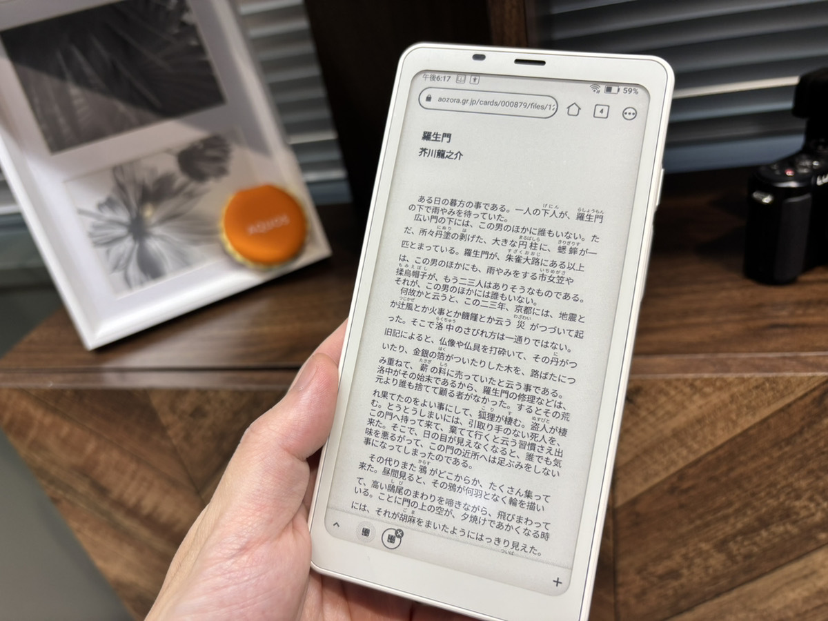 Kindleみたいな白黒スマホ!? 寝る前の読書に最強デバイス【BOOX Palma