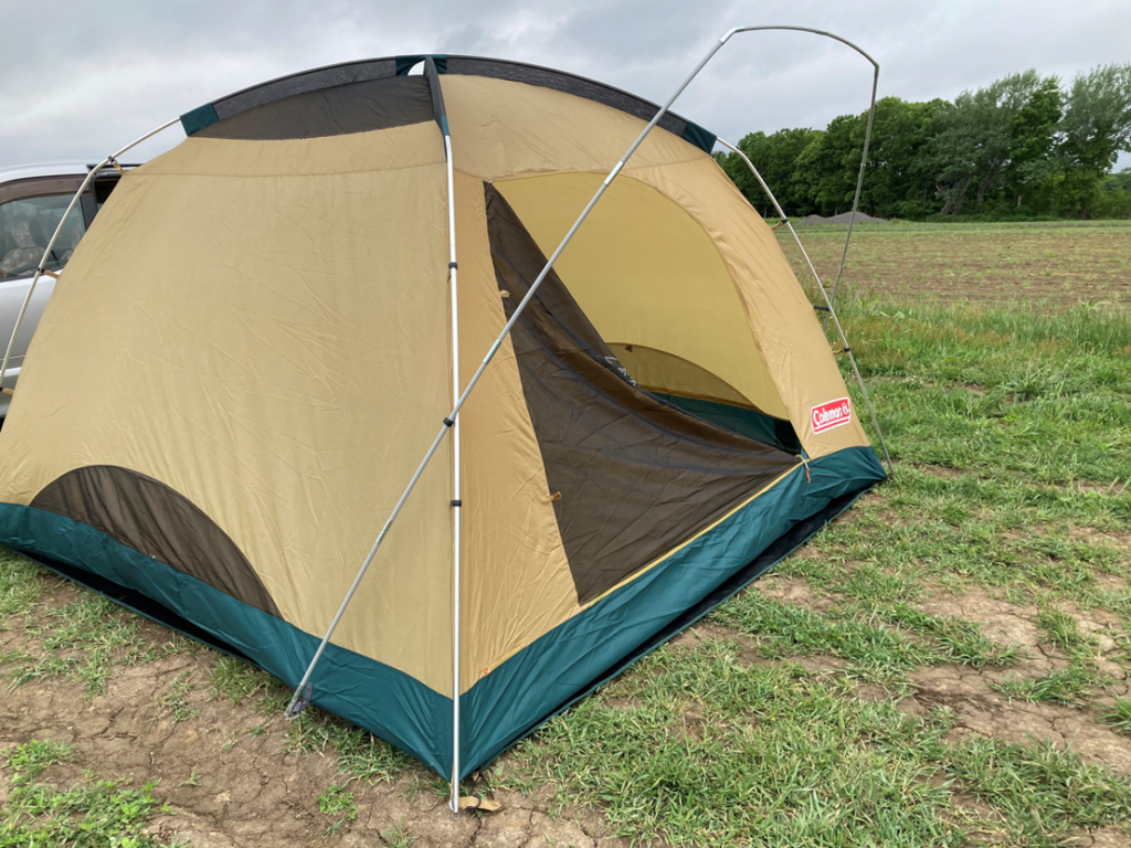 コールマン タフワイドドームV300 子連れ（乳幼児連れ）のファミリー