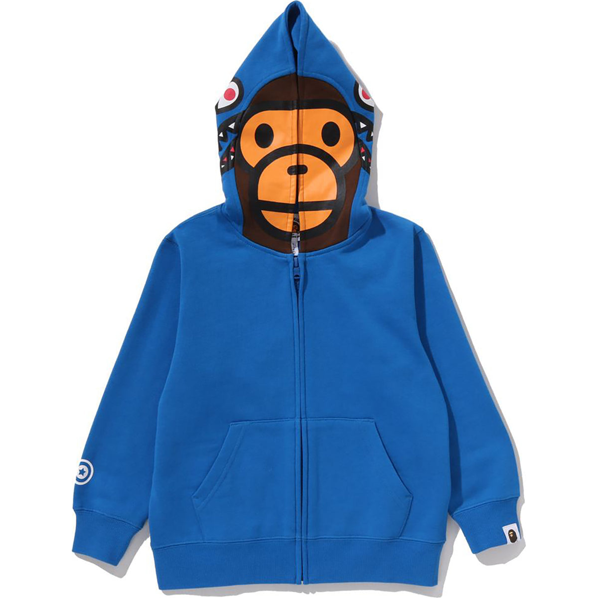 BAPE Milo Shark Zip Hoodie Kids Apparel – ASPHALT