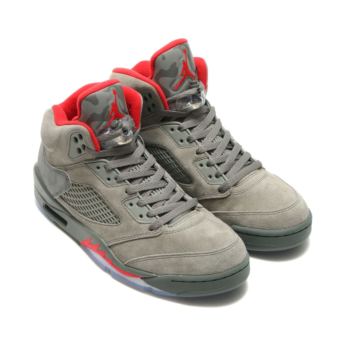 JORDAN BRAND AIR JORDAN 5 RETRO DARK STUCCO/UNIVERSITY RED-RIVER