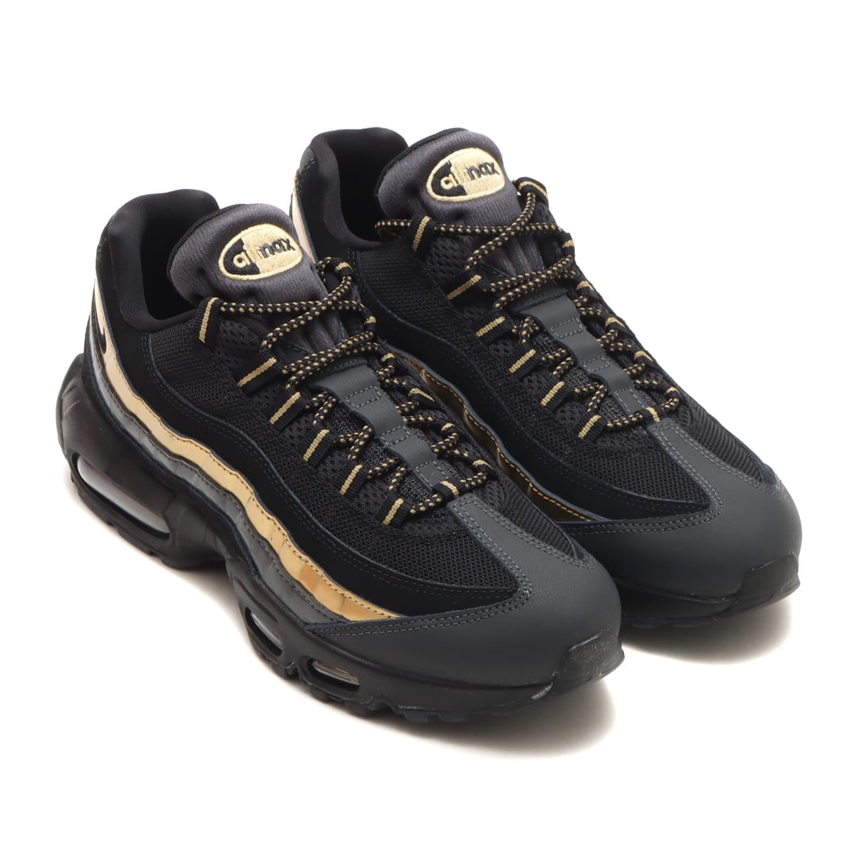 NIKE AIR MAX 95 PRM BLACK/BLACK-METALLIC GOLD-ANTHRACITE（ナイキ
