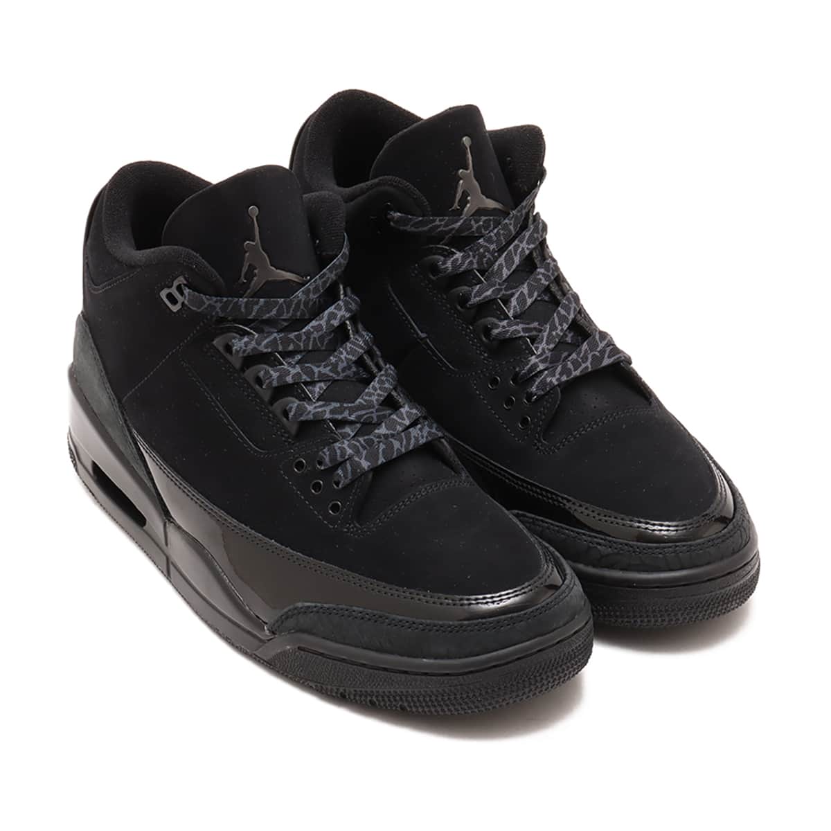 JORDAN BRAND AIR JORDAN 3 RETRO BLACK/DARK CHARCOAL-WHITE