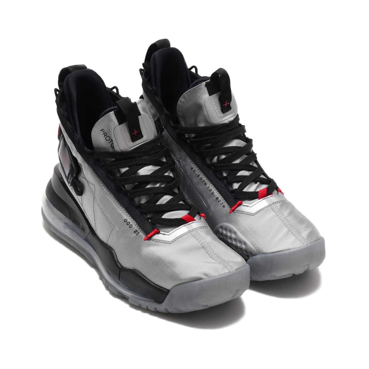 JORDAN BRAND JORDAN PROTO-MAX 720 METALLIC SILVER/GYM RED-BLACK