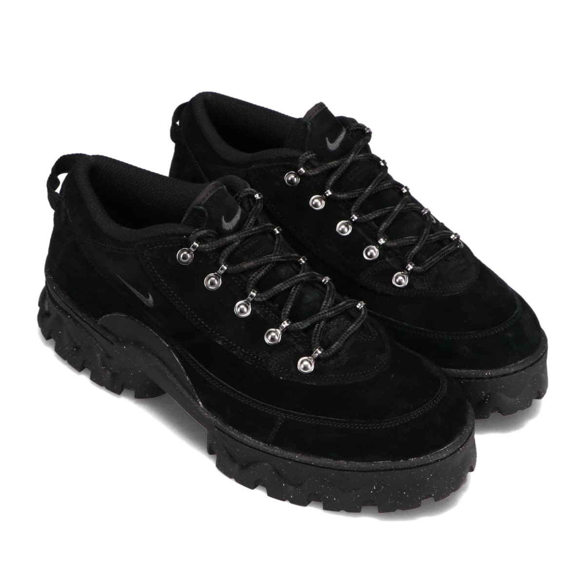 NIKE W LAHAR LOW BLACK/DK SMOKE GREY-ORANGE-BLACK 22SP-S（ナイキ