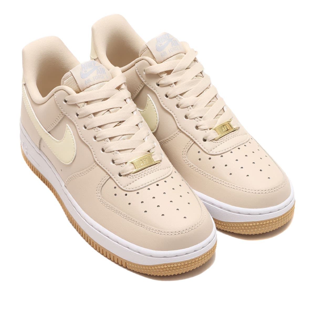 NIKE WMNS AIR FORCE 1 '07 SANDDRIFT/COCONUT MILK-WHITE-WOLF GREY