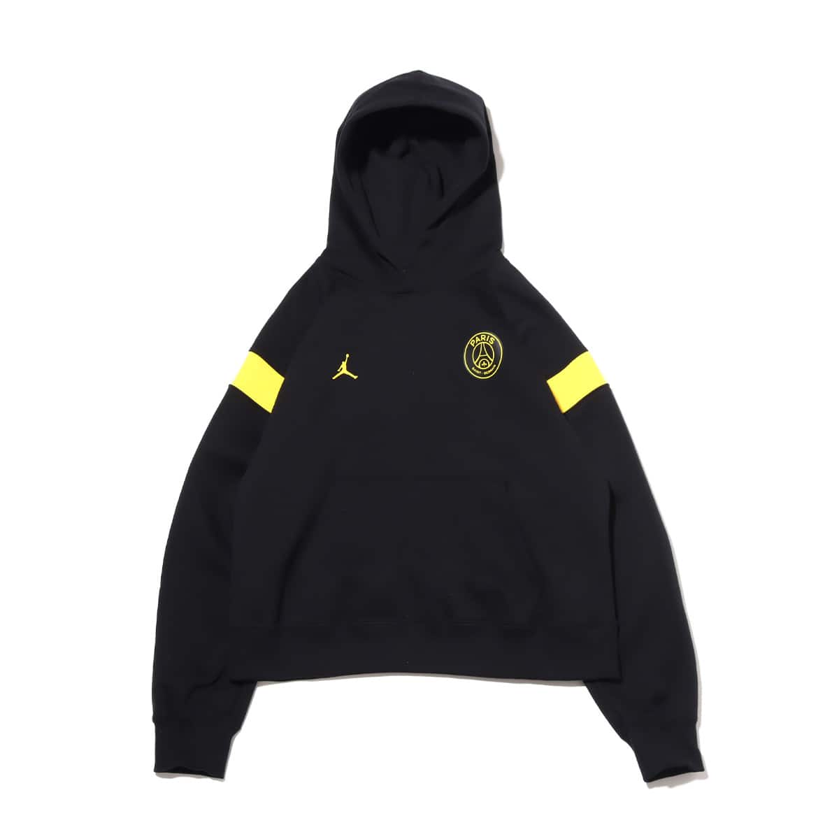 JORDAN BRAND AS W J PSG HOODIE BLACK/TOUR YELLOW 23SP-I