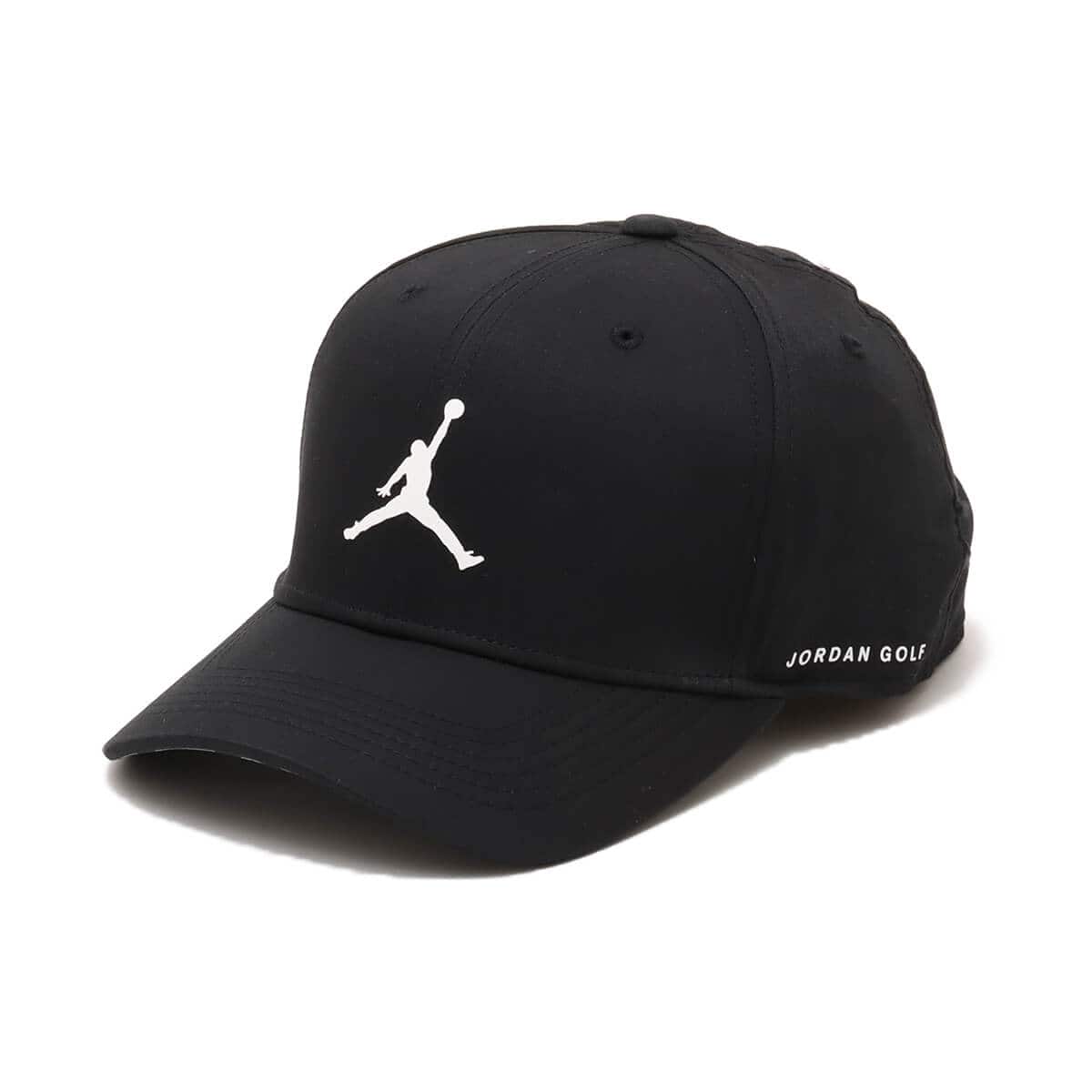 JORDAN BRAND U J RISE GX CAP S CB GOLF BLACK/SMOKE GREY/WHITE 24SU