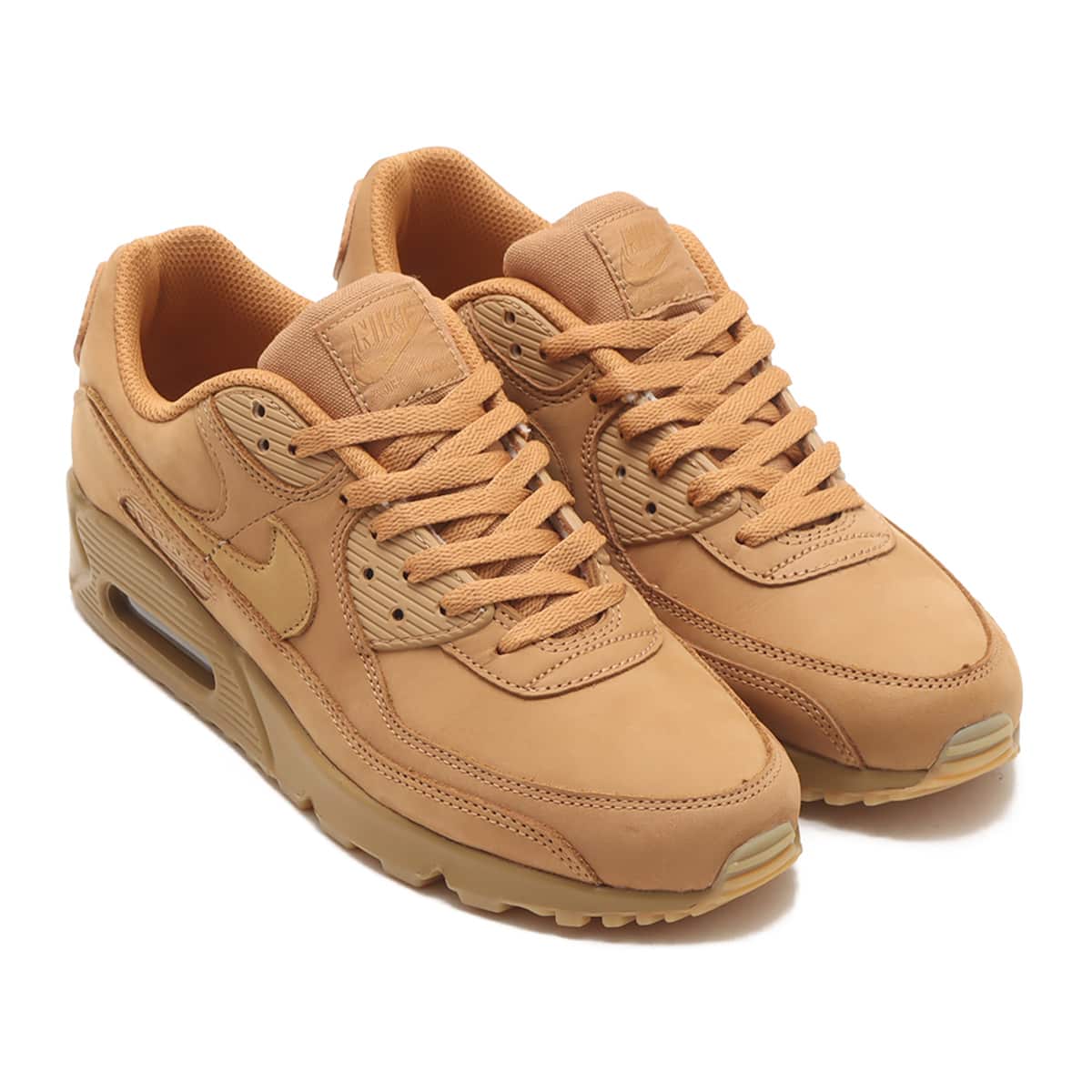 NIKE AIR MAX 90 PRM WNTR TRK3 FLAX/WHEAT-GUM LIGHT BROWN（ナイキ