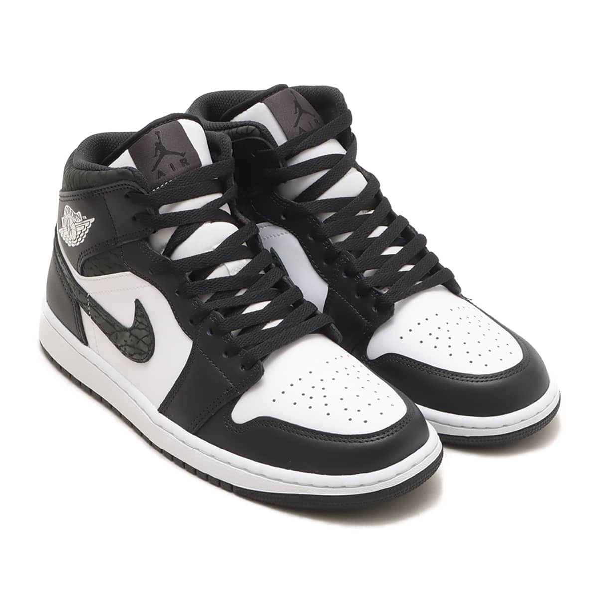 JORDAN BRAND AIR JORDAN 1 MID SE OFF NOIR/BLACK-WHITE-BLACK