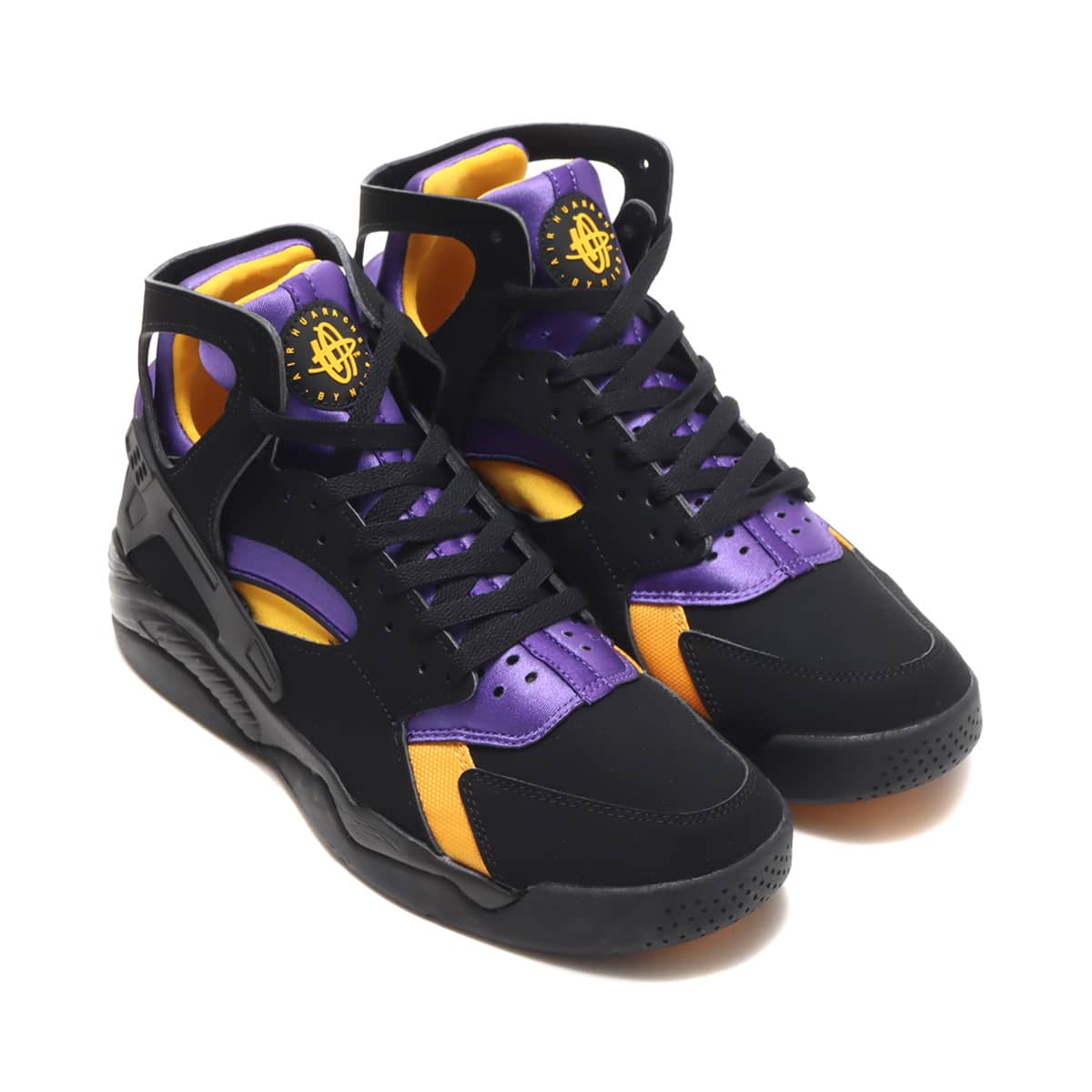 NIKE AIR FLIGHT HUARACHE BLACK/VARSITY PURPLE-DEL SOL 23FA-I