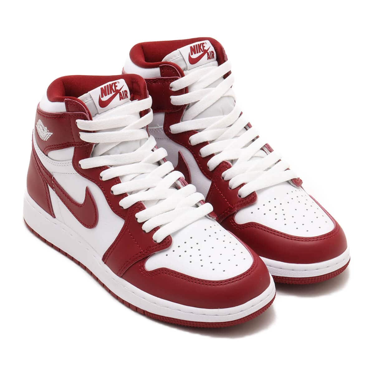 JORDAN BRAND AIR JORDAN 1 RETRO HIGH OG GS WHITE/TEAM RED