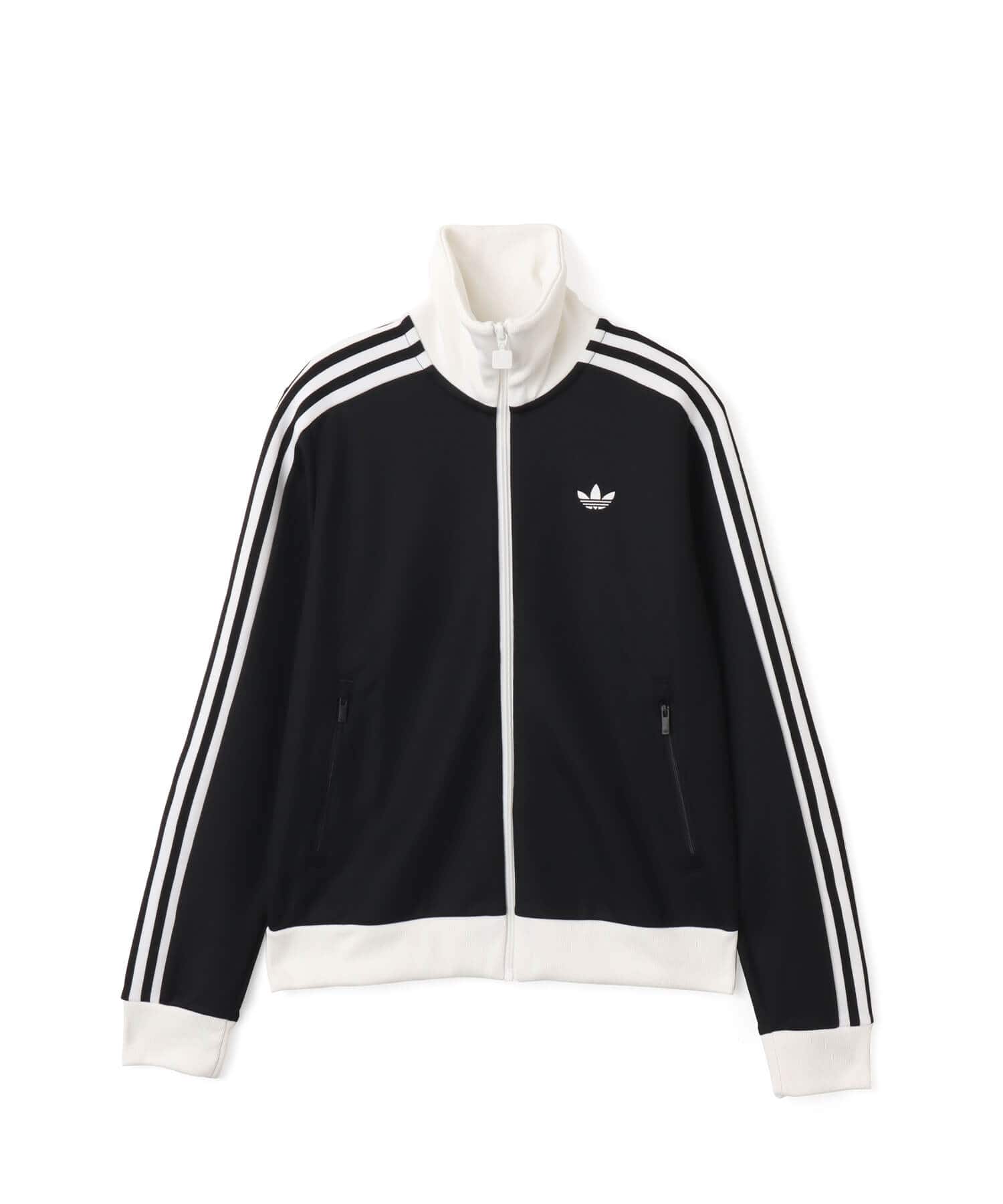adidas CLASSIC TRACK TOP ブラック/ホワイト（アディダス クラシック