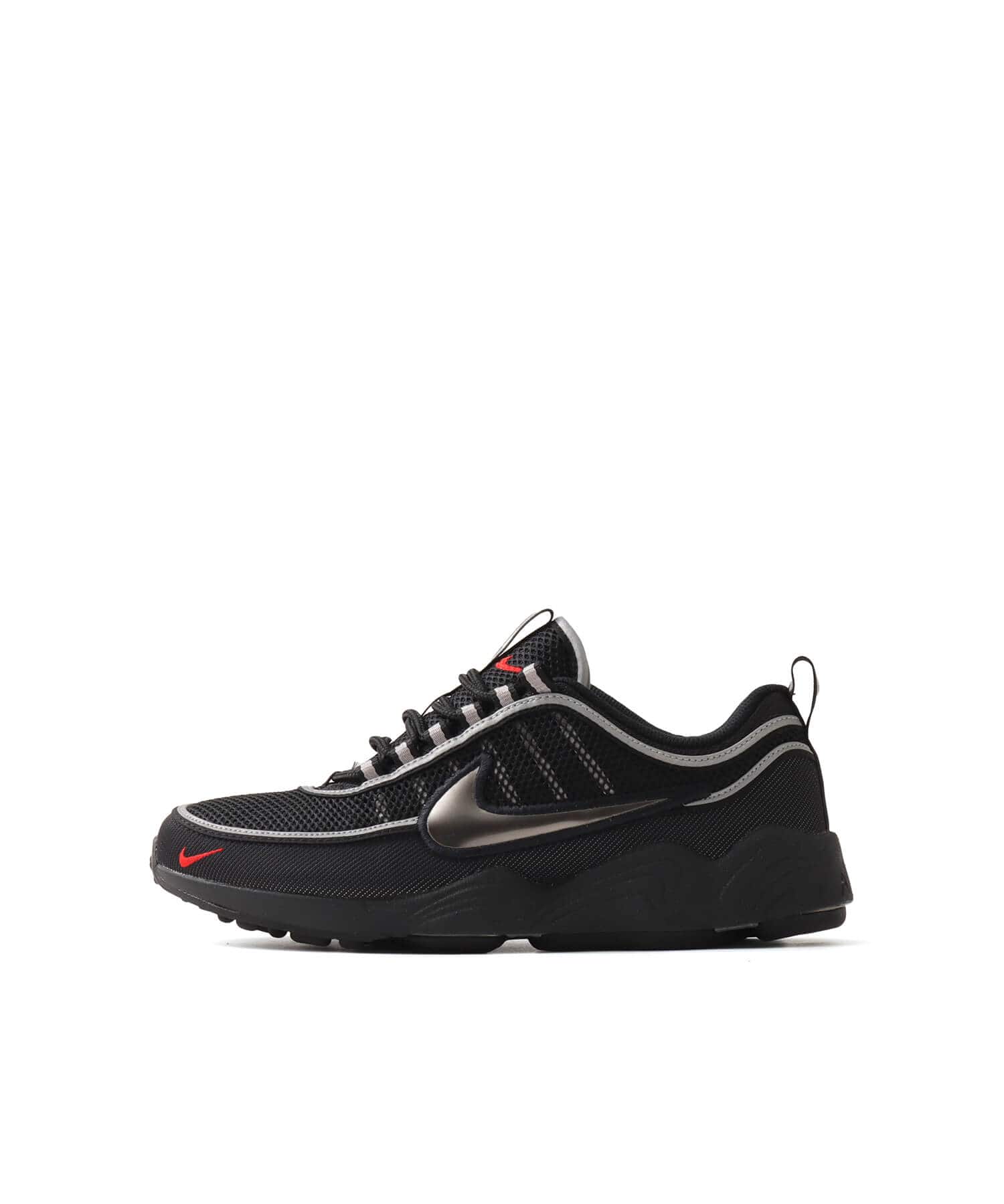 NIKE AIR ZOOM SPIRIDON SP BLACK/BLACK-METALLIC SILVER-SPORT RED