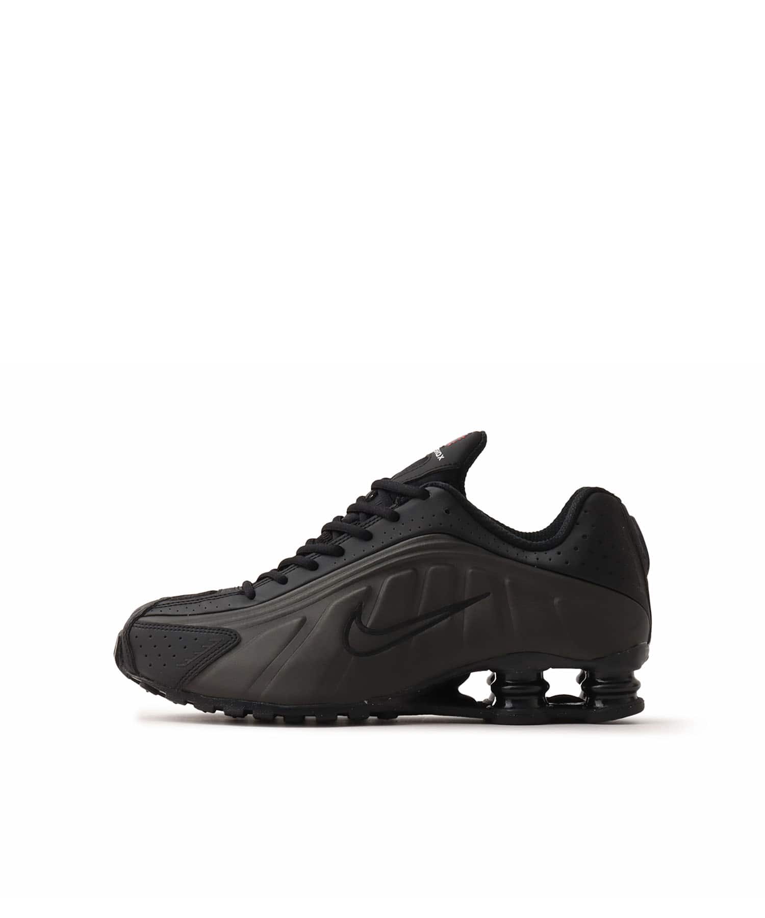 NIKE SHOX R4 BLACK/BLACK-BLACK-BRIGHT CRIMSON（ナイキ ショックス