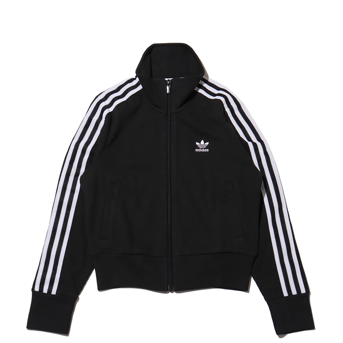 adidas WOMENS FIREBIRD KNITTED TOP BLACK （アディダス ウィメンズ