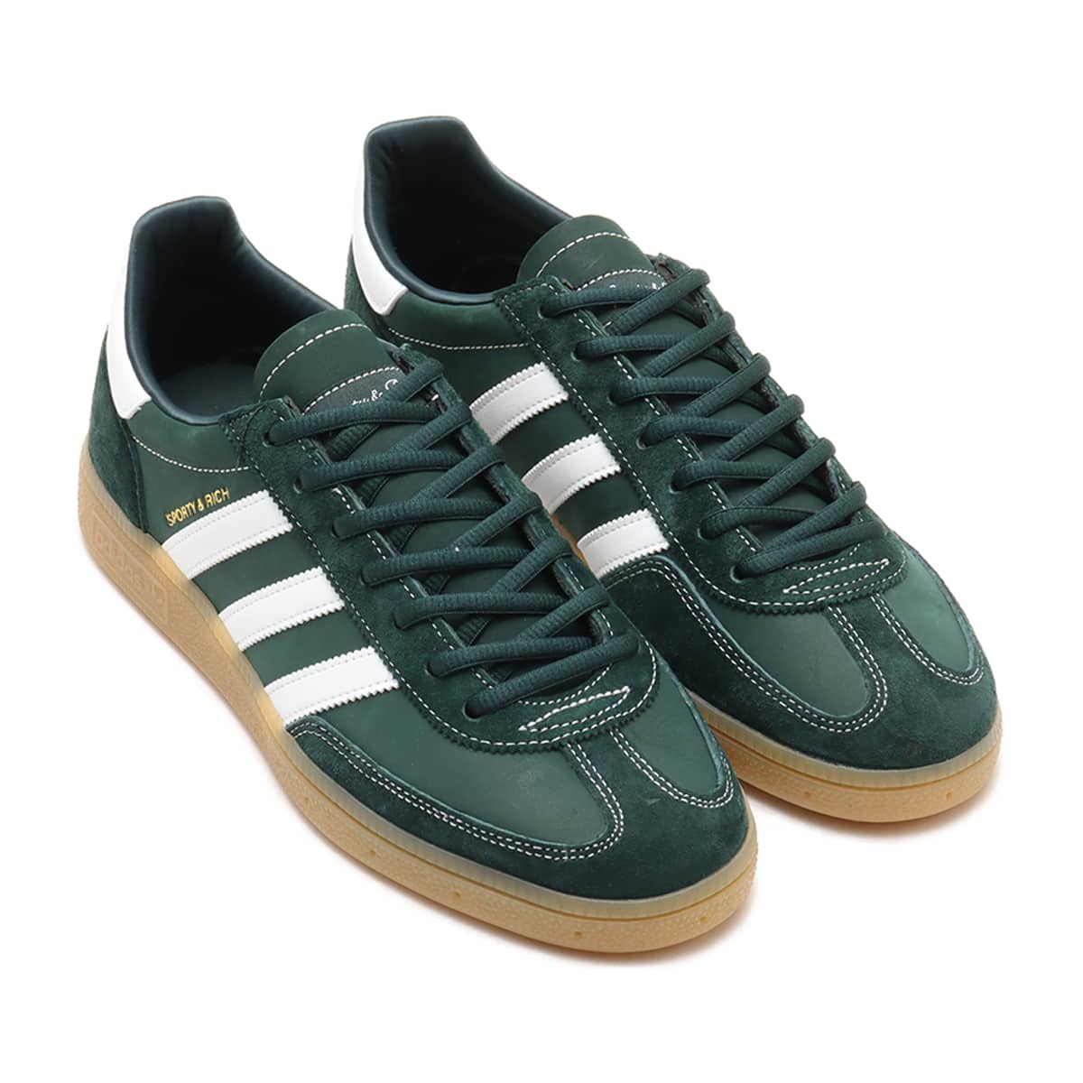 adidas HANDBALL SPEZIAL SPORTY & RICH DARK GREEN/FOOT WEAR WHITE