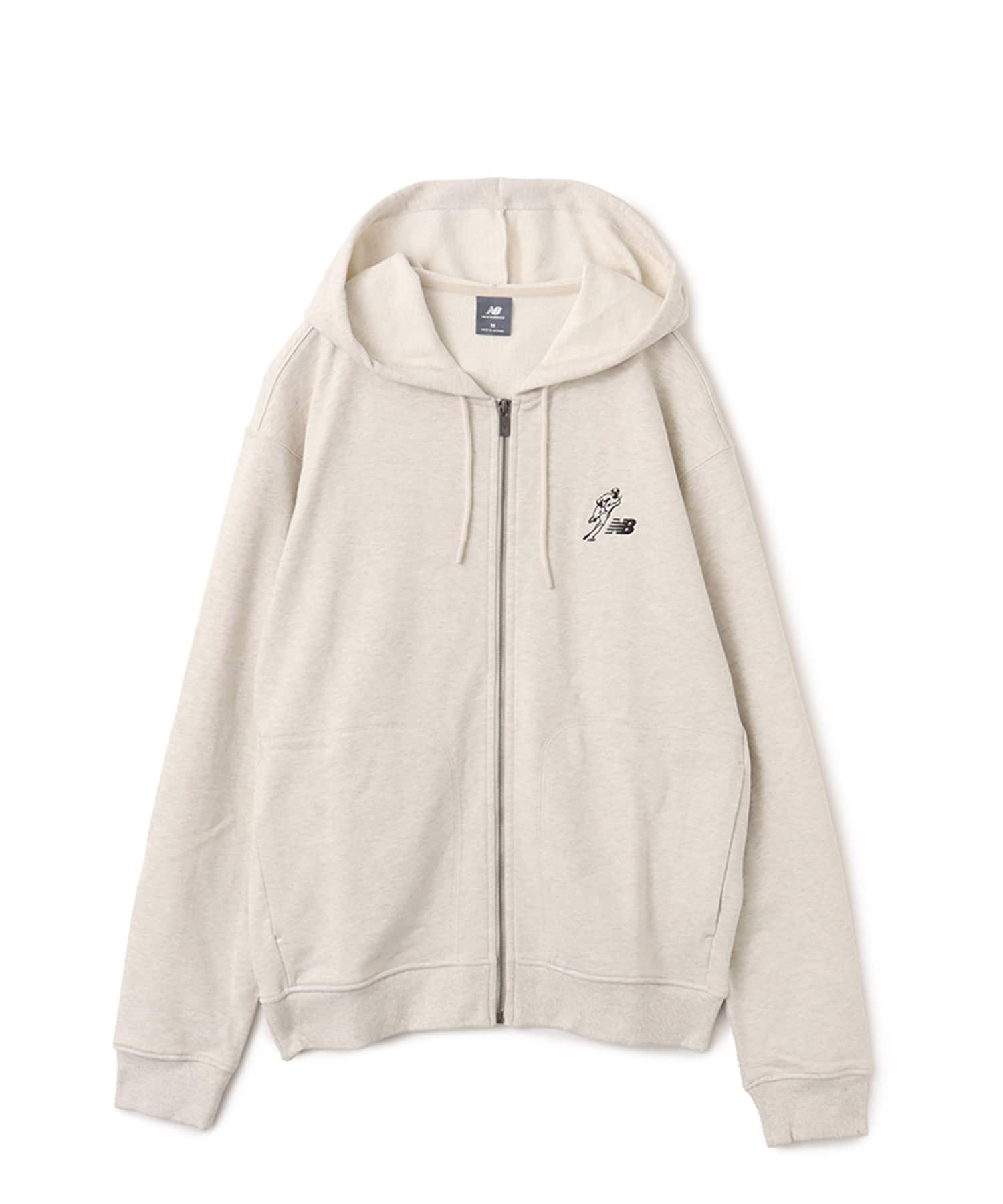 New Balance 大谷翔平 French Terry Full Zip Hoodie オートミール