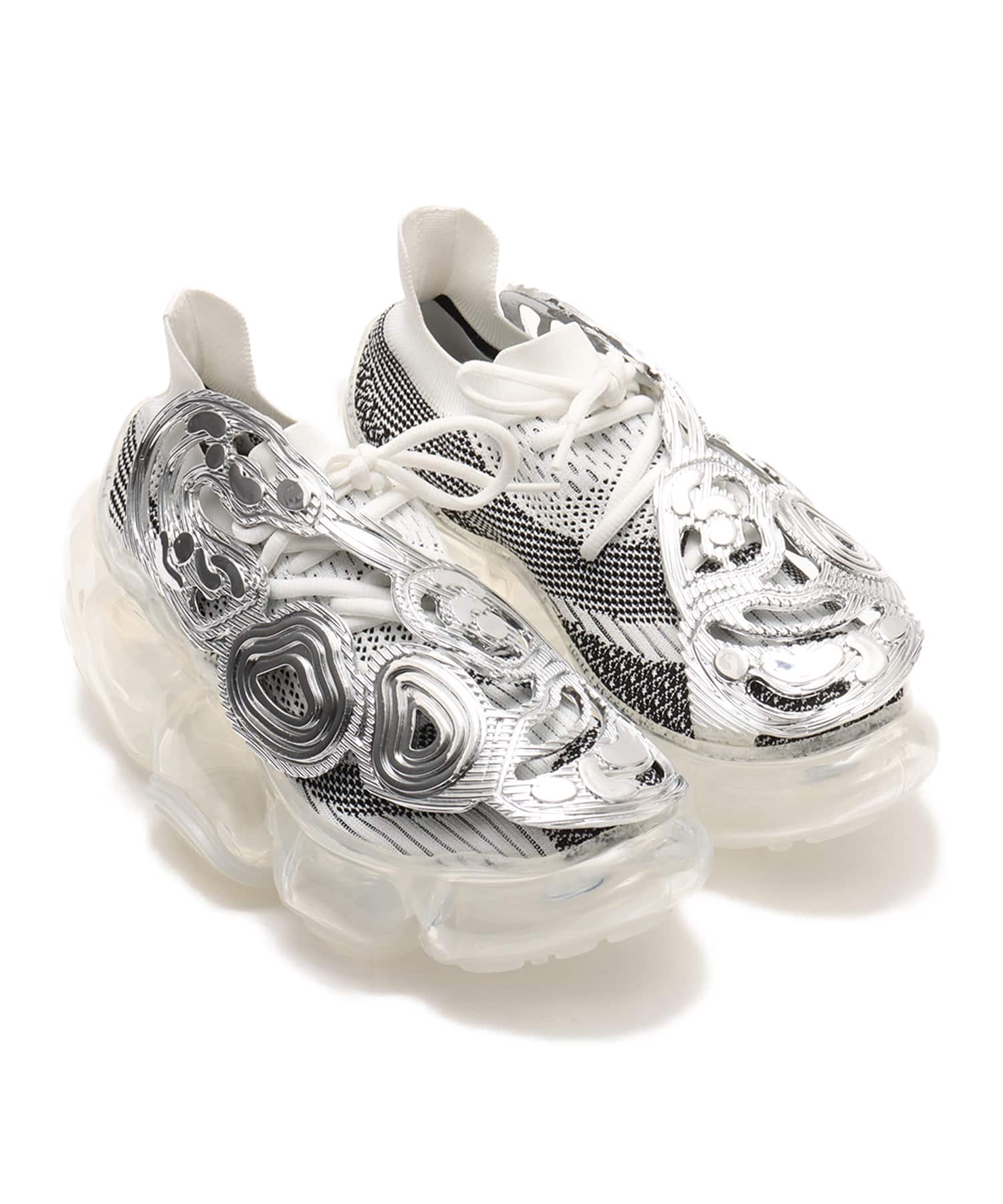 grounds MOOPIE INVERT SILVER / CLEAR（グラウンズ ムーピー