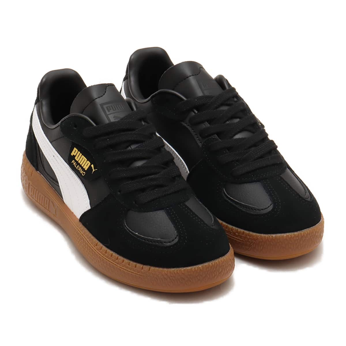PUMA PALERMO WIDE LACE SD PUMA BLACK-PUMA WHITE-PUMA T （プーマ