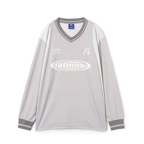 UMBRO x atmos LS Soccer Jersey GRAY（アンブロ x アトモス エルエス