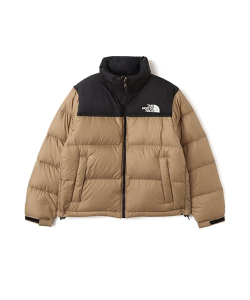 THE NORTH FACE Womens Short Nuptse Jacket ブラックxクラシック