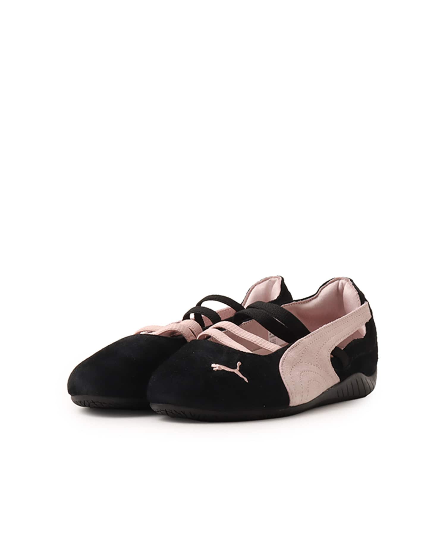 PUMA SPEEDCAT BALLET SD WNS PUMA BLACK-MAUVE MIST（プーマ スピード
