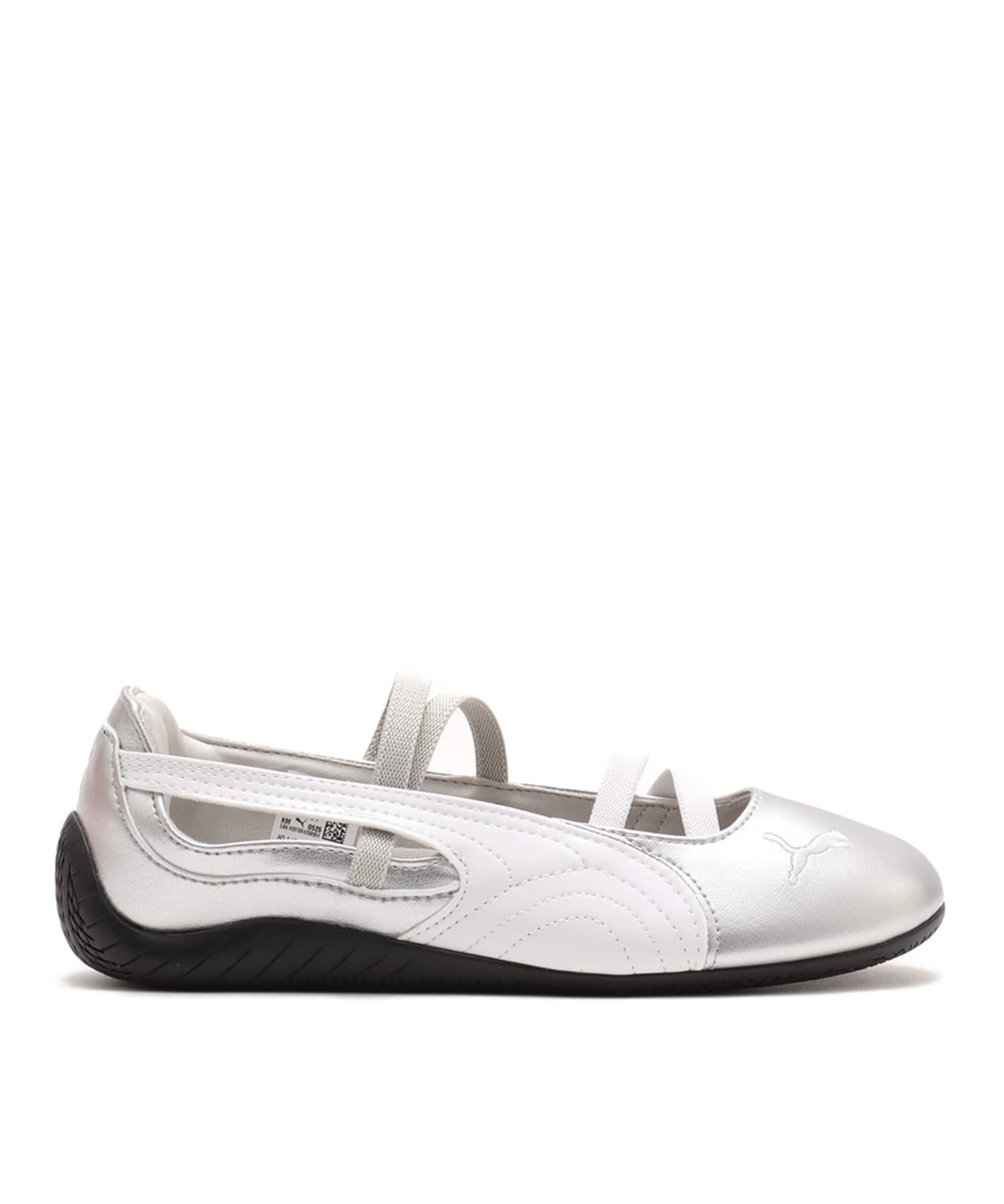 PUMA SPEEDCAT BALLET METALLIC WNS PUMA SILVER-PUMA WHITE（プーマ