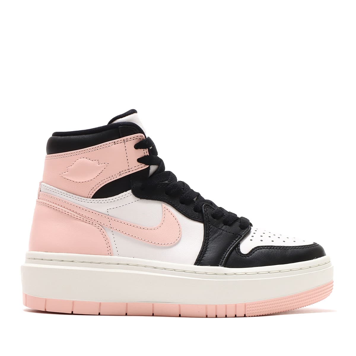 JORDAN BRAND WMNS AIR JORDAN 1 ELEVATE HIGH BLACK/ATMOSPHERE-WHITE